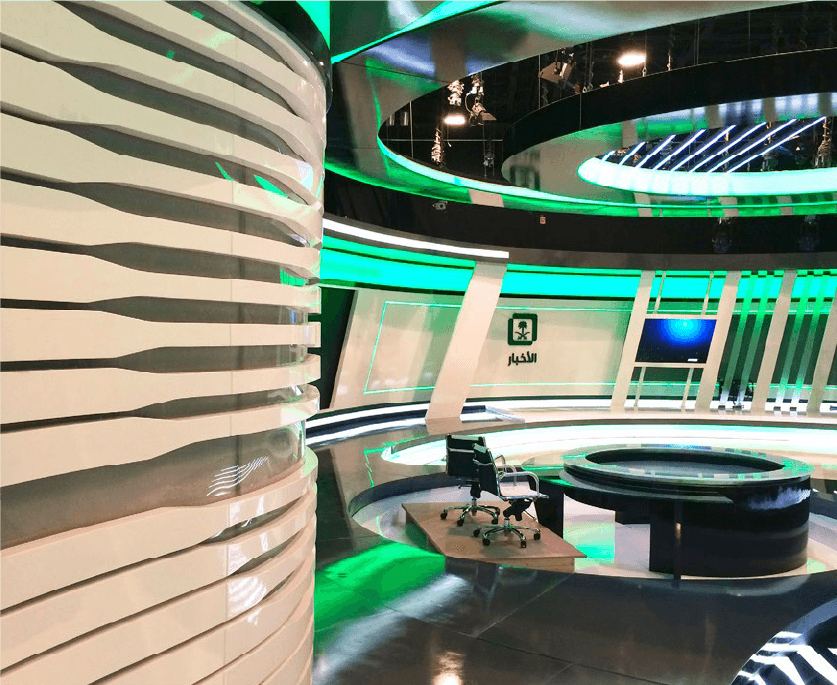 KSA 1 TV News Set — 2