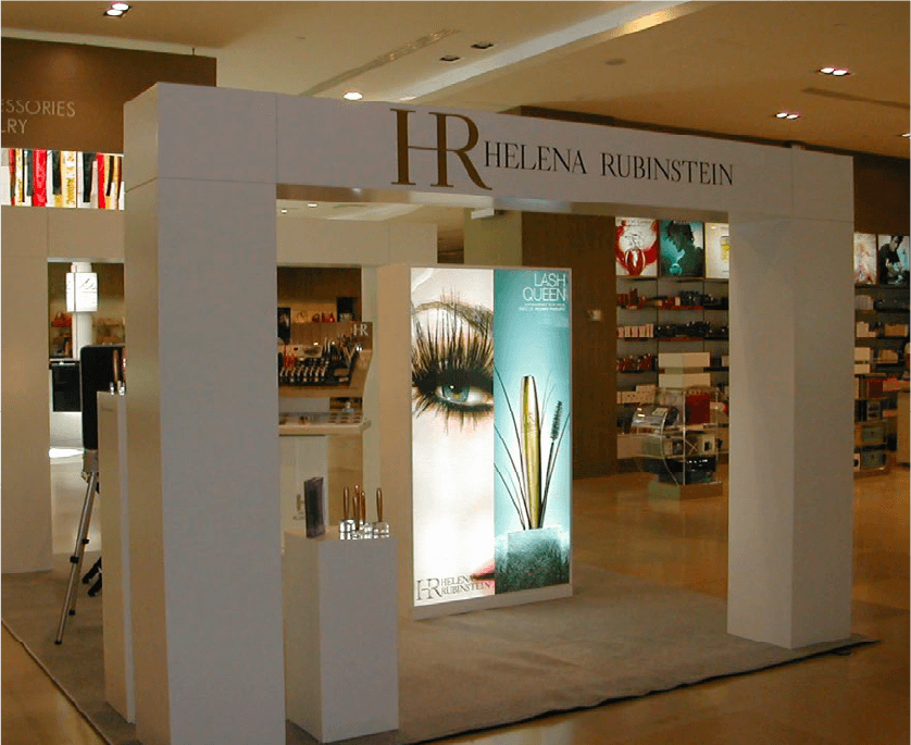 Helena Rubinstein, Lancôme & GOU Shop Displays — 2