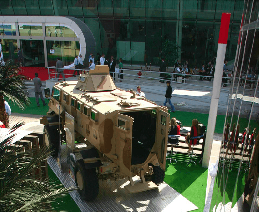 Al Jaber Stand at IDEX