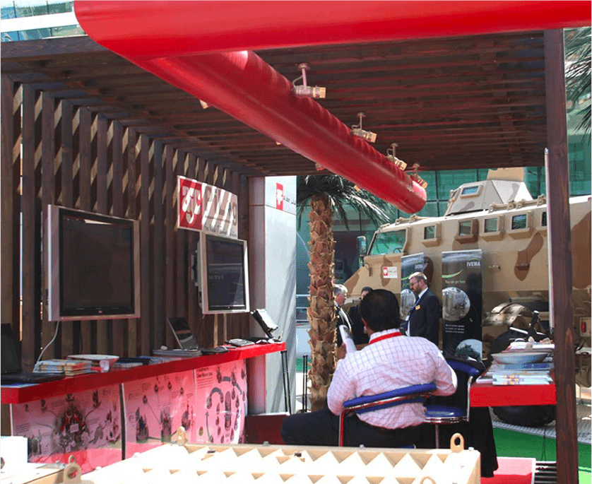 Al Jaber Stand at IDEX — 2