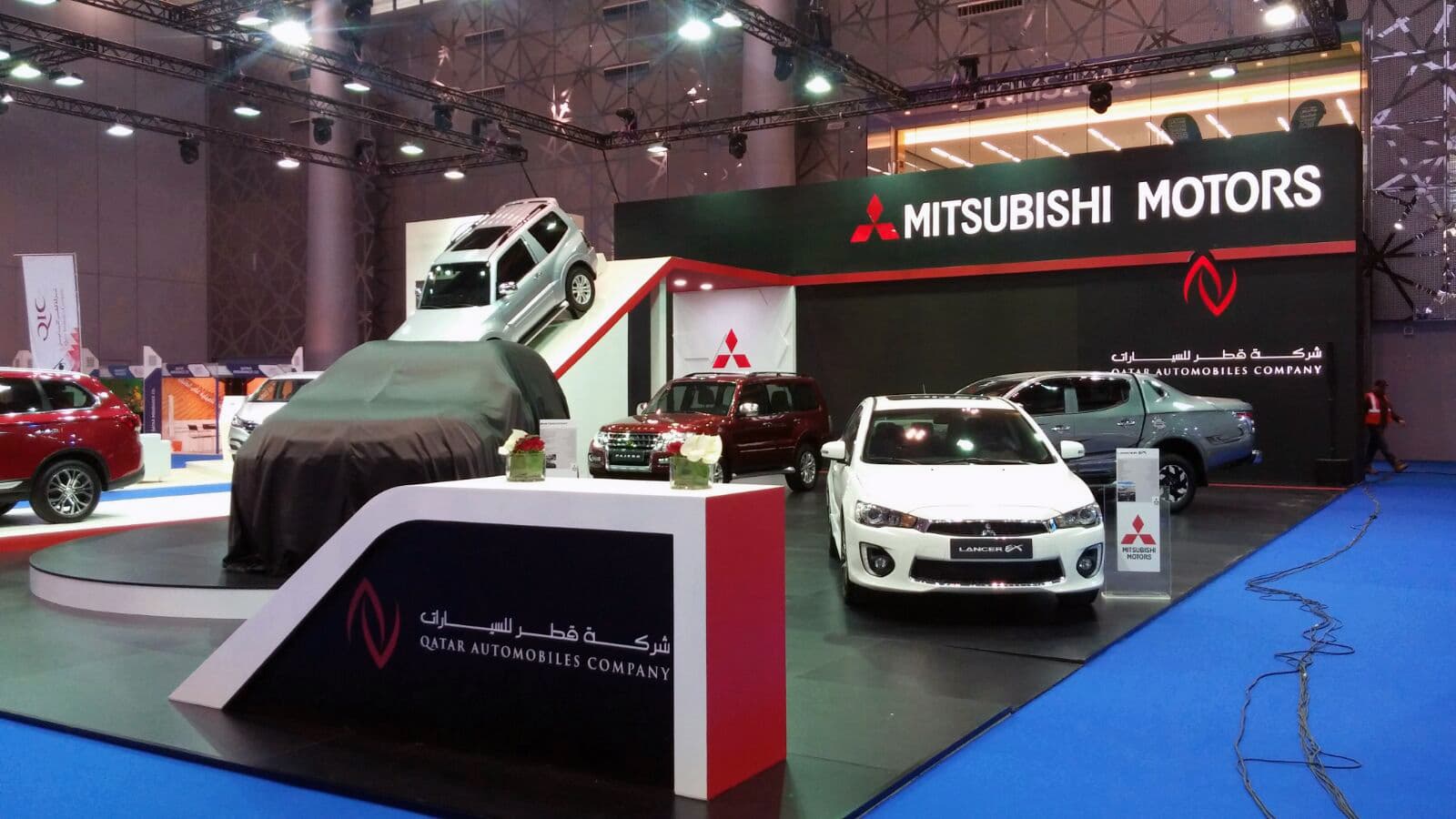 Mitsubishi Stand at Qatar Motor Show — 2