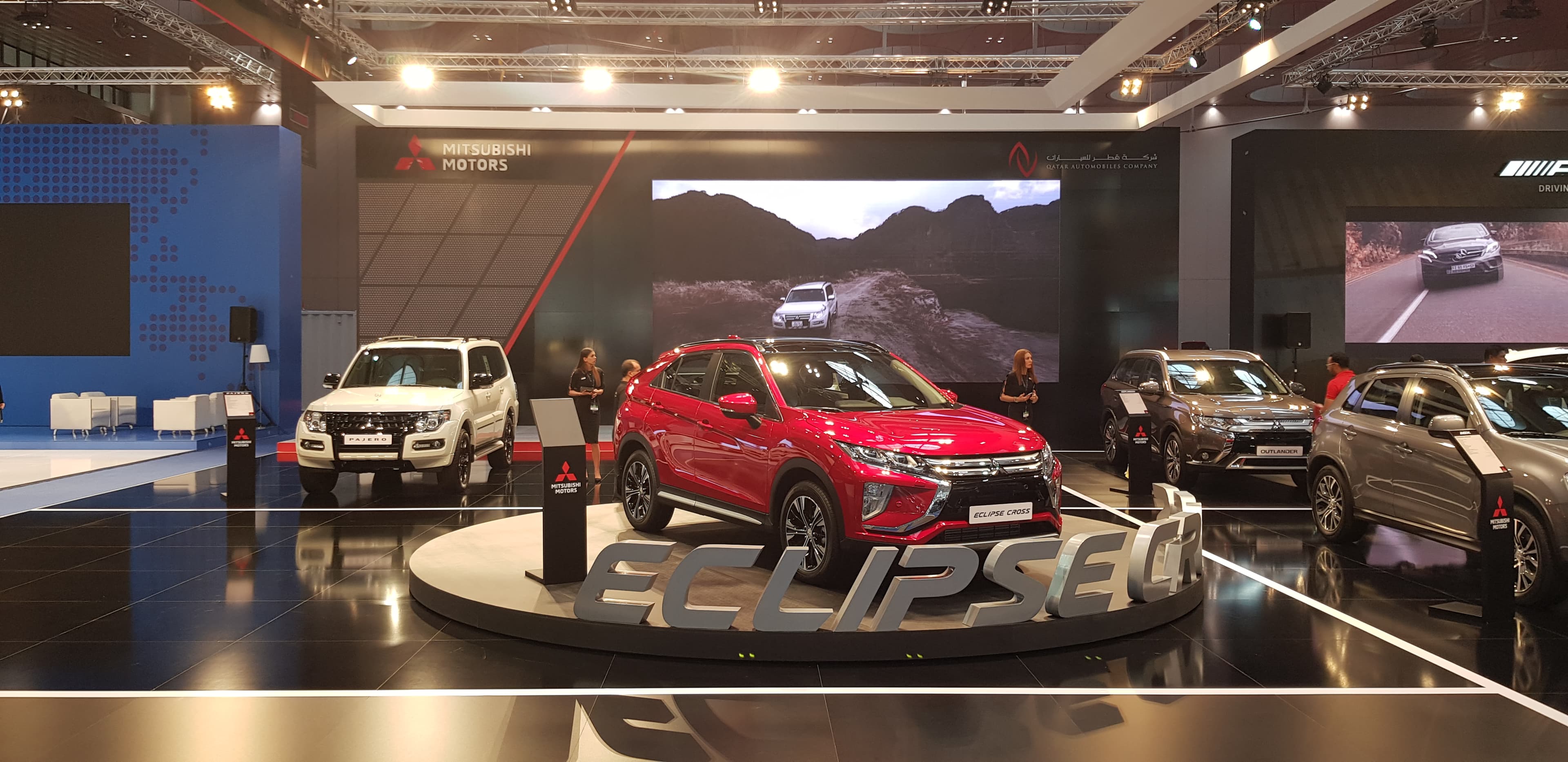 Mitsubishi Stand at Qatar Motor Show — 3