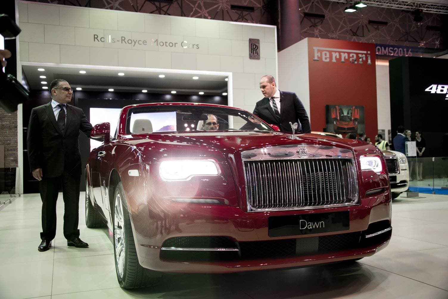 Mini Cooper, Rolls-Royce, Ferrari, Maserati, Land Rover & Jaguar Stands at Qatar Motor Show — 2