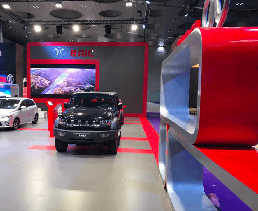 MV Agusta, Harley-Davidson, Husqvarna, MG, Bosch, Ziebart & Baic Stands at Qatar Motor Show — 3