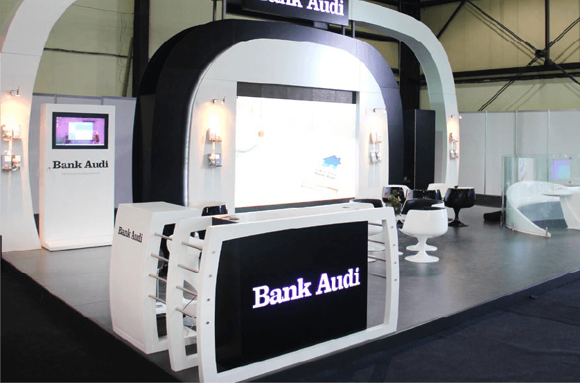 Plus Properties, FXCM & Bank Audi Stands — 2