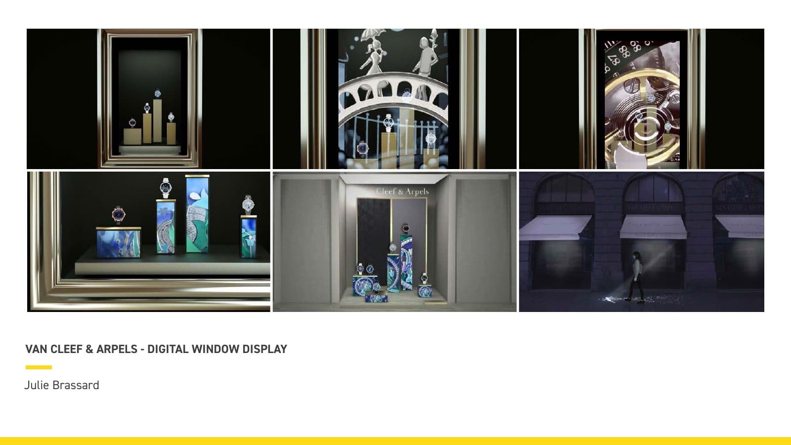 Van Cleef & Arpels: Digital Window Display